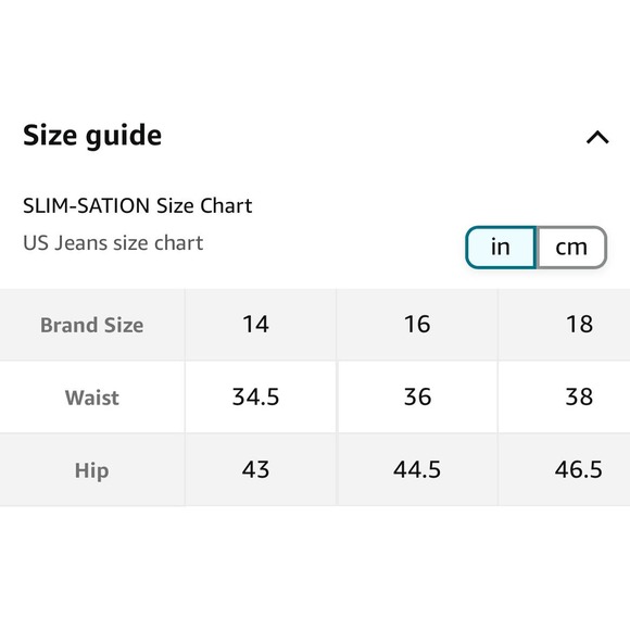 SLIM-SATION Women's Five Pocket Zip Front Flare Crop Jean - Size 14 w1637 - Picture 7 of 8